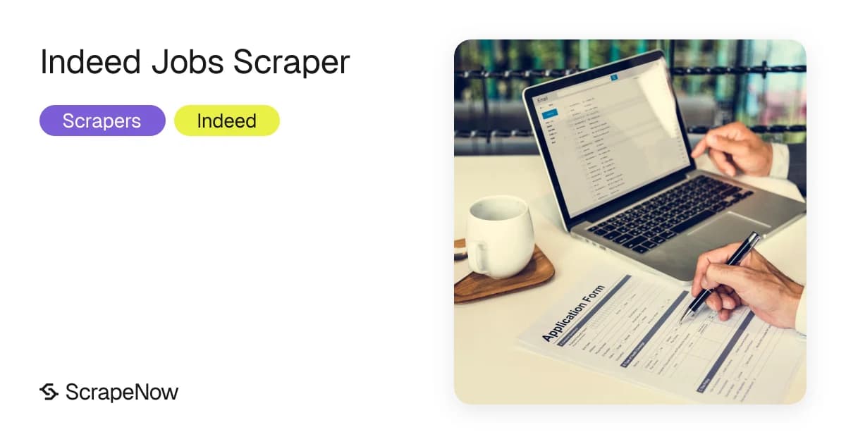 Indeed jobs scraper for structured job listings