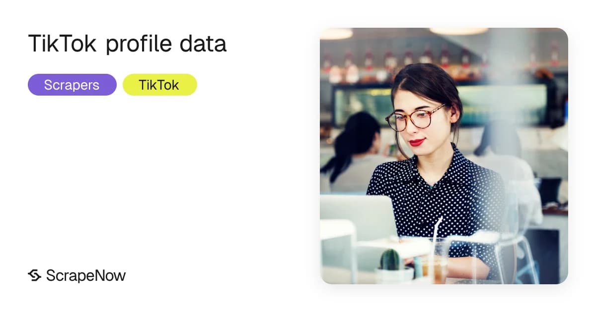 How to extract TikTok profile data