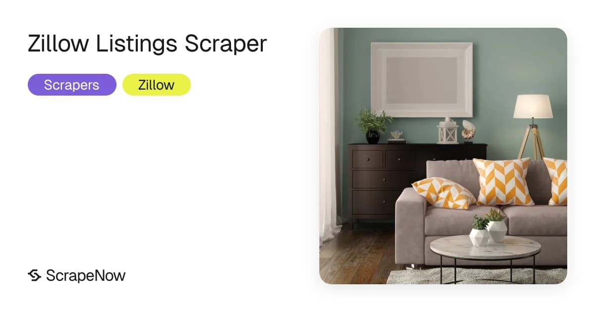 Zillow listings scraper for property search data